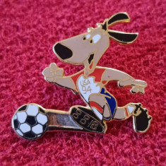 Insigna mascota "STRIKER" - Campionatul Mondial de Fotbal USA 1994