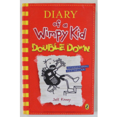 DIARY OF A WIMPY KID , DOUBLE DOWN by JEFF KINNEY , 2018