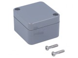 Carcasă universală ABS gri &icirc;nchis IP65 50x52x35mm