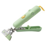 Clema pentru Boluri, Cyrax, Anti-Alunecare, din Silicon, de Uz Casnic, Rezistent la Temperaturi Inalte, Model Animat, Maner si Cleste Inox, 12.5x3.6 c