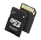 Cumpara ieftin Adaptor pentru carduri de memorie microSD si microSDHC, negru