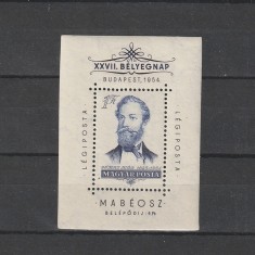 B&eacute;lyegnap J&oacute;kai M&oacute;r 27. (Ziua Marcii Postale) LP 1457 1954