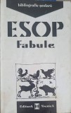 Fabule de Esop, Editura Vremea, 1996, Carte Beletristica, Romana, 77 pagini, Coperta Necartonata