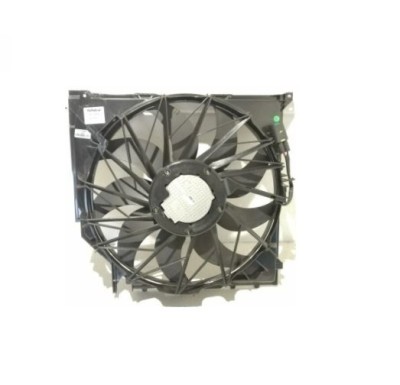 GMV radiator electroventilator BMW X3 2.0d/xDrive20d E83, 2004-2011, motor 2.0 d, diesel, 600 W; 490 mm; 3 pini foto