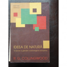 IDEE DE NATURA - R.G. COLLINGWOOD foto