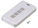 Carcasă pentru telecomandă REMO-TEK cu 4 butoane, gri deschis
