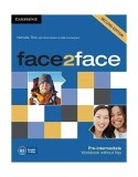 face2face Pre-intermediate, Workbook without Key - Paperback brosat - Chris Redston, Gillie Cunningham - Cambridge