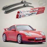 Cumpara ieftin Ștergătoare Porsche 911 GT3 996 1999-2005 | Set Față Flat &ndash; TeamCar&reg;