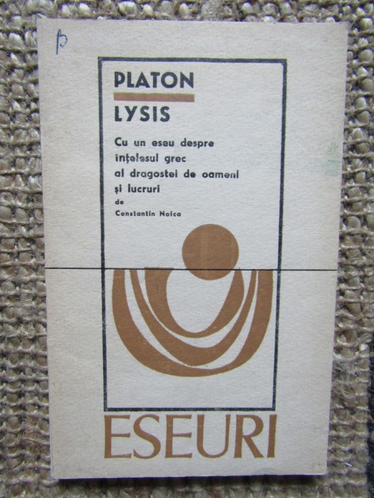 Lysis &ndash; Platon