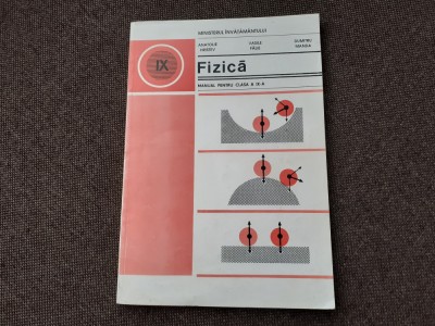 FIZICA MANUAL PENTRU CLASA A IX A A HRISTEV 1997 foto