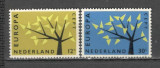 Tarile de Jos/Olanda.1962 EUROPA SE.365, Nestampilat