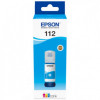 Cartus cerneala epson 112 ecotank pigment cyan capacitate 70ml pentru l6570.