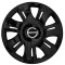 Set 4 Capace Roti pentru Matiz, model Supernova Black