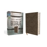 Niv, Boys' Bible, Leathersoft, Brown Camo, Thumb Indexed Tabs, Comfort Print