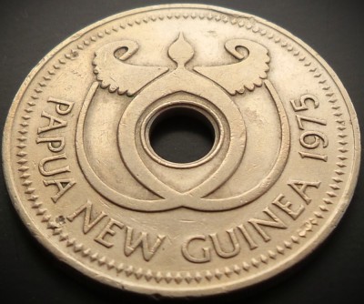 Moneda 1 KINA - PAPUA NOUA GUINEE, anul 1975 *cod 4935 foto
