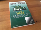 M. EMINESCU,STATUL 2.PERSONALITATEA STATULUI.ORGANELE PUTERII- ARTICOLE POLITICE