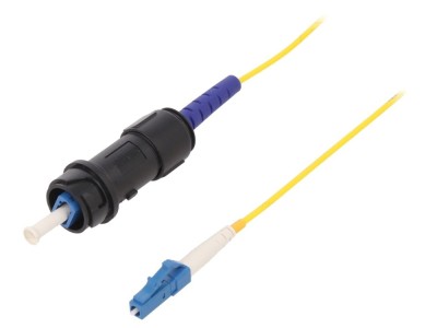 Patch Cord Fibră Optică Monomod Simplex Baionetă foto