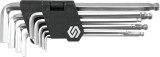 Set Chei Imbus Hexagonale VOREL CrV, 2.5-10mm, 9 Bucati, Suport Plastic, Ateliere Mecanica Auto