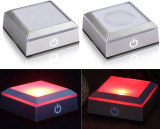 Placă de afișare cu suport de prezentare cu bază de lumină LED, 6 culori, cu com