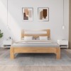Gossi noptiere, 2 buc., alb, 50x46x50 cm, lemn prelucrat