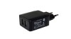 Sursă de alimentare POS POSB05210A-2USB, impuls 5V/2.1A/10.5W, adaptor alimentat, AC:CEE7/16. DC: USB x2
