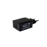 Sursă de alimentare POS POSB05210A-2USB, impuls 5V/2.1A/10.5W, adaptor alimentat, AC:CEE7/16. DC: USB x2