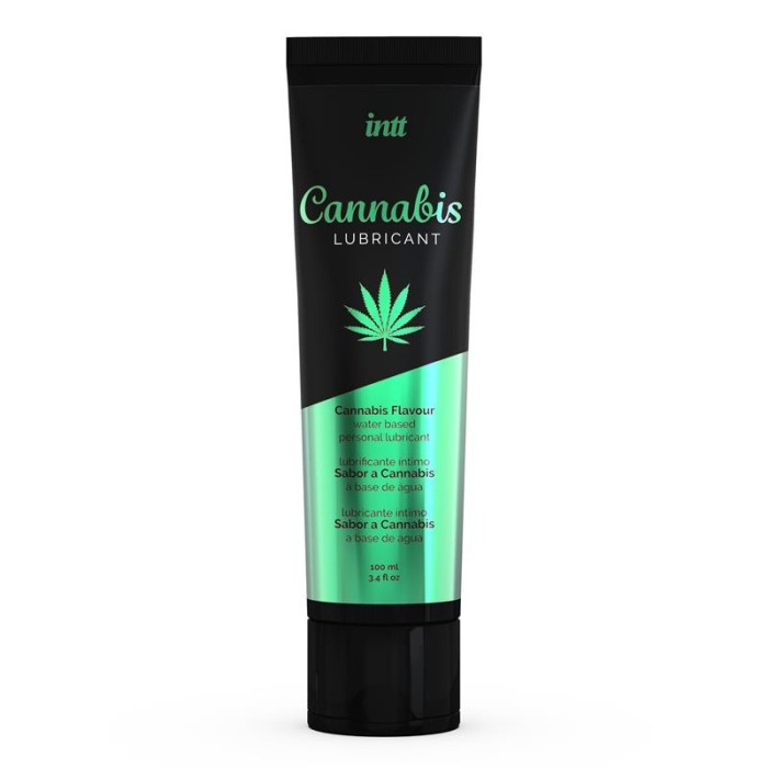 Lubrifiant Cannabis, intt, pe baza de apa, 100 ml#