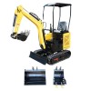 Mini excavator 1.2T OEM pe senile cu semicabina, motor Diesel 10.34 CP, 3 cupe incluse, adancime sapare 1750mm