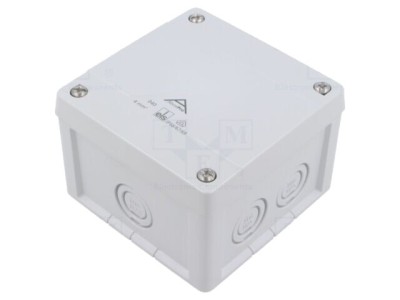 Carcasă conexiuni SPELSBERG 102x102x70mm gri cod 40440001 ABOX foto