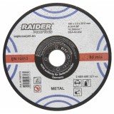 Disc pentru taiere metal Raider 150x3.2x22.2 mm, pentru otel si profile