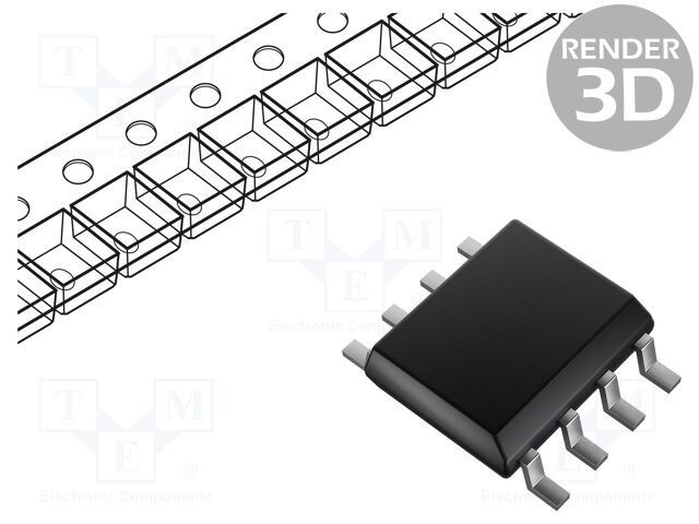 Amplificator operațional 100MHz SO8 2 canale Texas Instruments