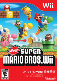 Wii NEW SUPER MARIO BROS Nintendo joc Wii classic, Wii mini,Wii U ca nou, Actiune, Single player, Toate varstele