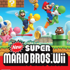 Wii NEW SUPER MARIO BROS Nintendo joc Wii classic, Wii mini,Wii U ca nou