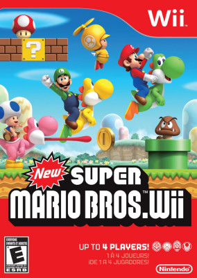 Wii NEW SUPER MARIO BROS Nintendo joc Wii classic, Wii mini,Wii U ca nou foto