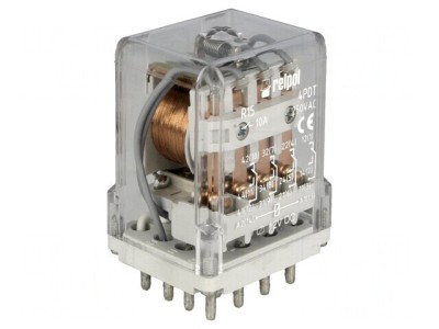 Releu Electromagnetic 4PDT 12V 20A foto
