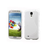 Husa Silicon Samsung S4 i9500 White S-Line