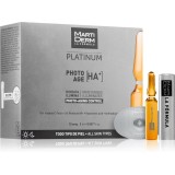 MartiDerm Platinum Photo Age HA+ ser facial anti-&icirc;mbătr&acirc;nire in fiole cu vitamina C 10x2 ml