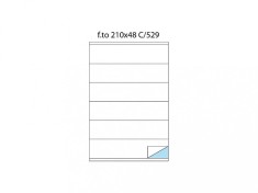 Etichete 6/A4 210 x 48 100/set