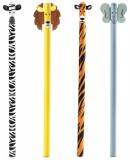 Set 4 creioane - Safari Animal | Kikkerland