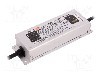 Alimentator pentru LED, 75...150V DC, 250...500mA, 75W, MEAN WELL - ELG-75-C500A-3Y