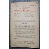 La Nouvelle Revue Francaise no 249, 1er juin 1934