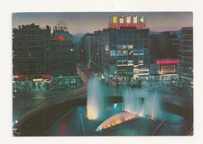 FA2 - Carte Postala - GRECIA - Omonia square, circulata 1984 foto
