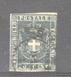 Italy Tuscany 1860 Arms, 20 Cent., Sass.20, Mi.20b, used AM.081