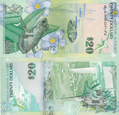 Bermuda 20 Dollars 2009 UNC foto