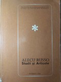 STUDII SI ARTICOLE-ALECU RUSSO