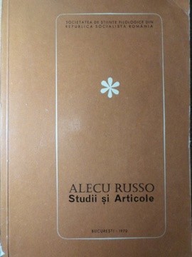STUDII SI ARTICOLE-ALECU RUSSO-235044 foto