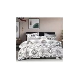 Cumpara ieftin Lenjerie de Pat Bumbac Finet, 6 Piese, Pat Dublu - GR-438