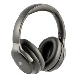 Casti wireless cu ANC Hybrid Electromures EM H4, Bluetooth 6.0, alb