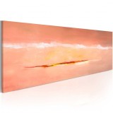 Cumpara ieftin Tablou pictat manual - Abstract daybreak 100x40 cm