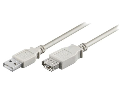 Cablu USB 2.0 5m gri foto
